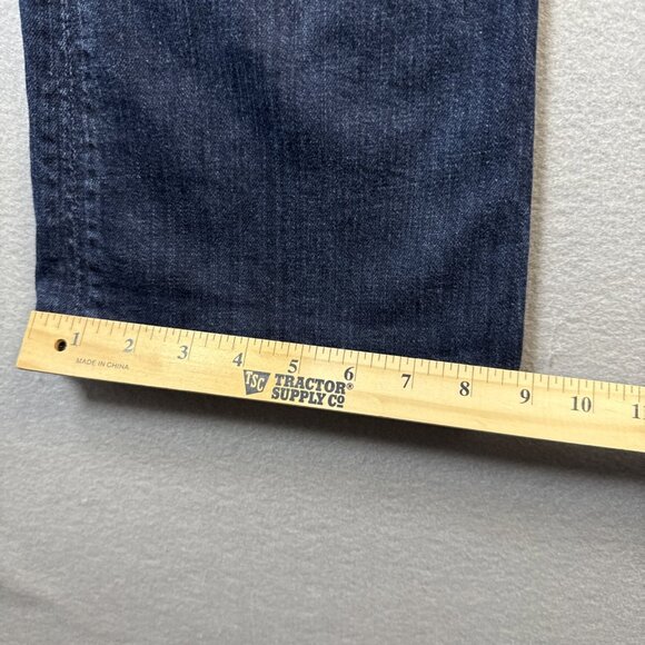 HUDSON Signature Bootcut Jeans Womens Size 29 Flap Pocket Dark Wash Preppy USA - Picture 6 of 15